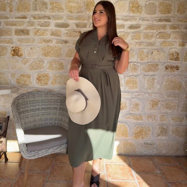 Robe manche courte “Elina”