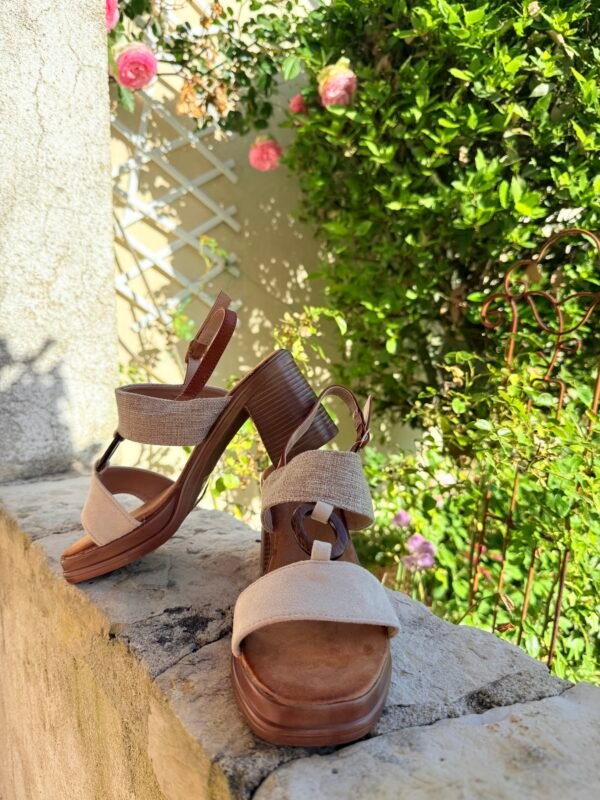 Sandales à talons "NATURA" – Image 2