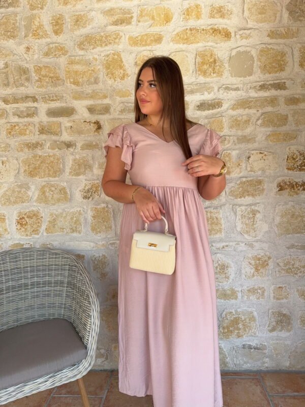 Robe longue "lunaria" – Image 4