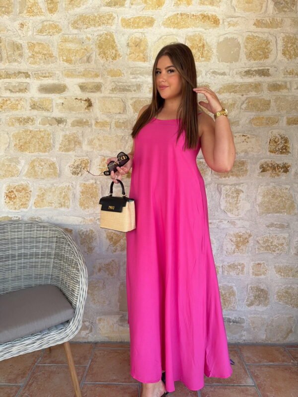 Robe longue "Pink" – Image 2