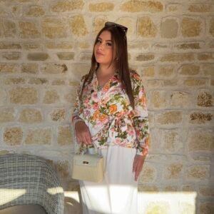 BLOUSE CACHE-coeur "Bloom"