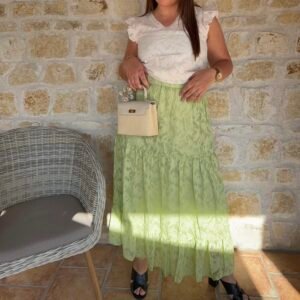 Jupe longue "Pommy"